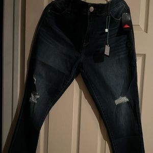 Lularoe Denim 36 Distressed. BNWT